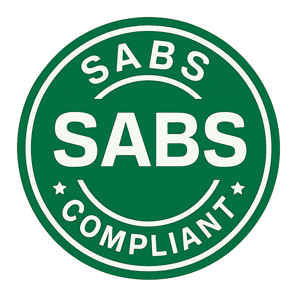 SABS SANS 10134:2016 Certified - South African Safety Standards Certification